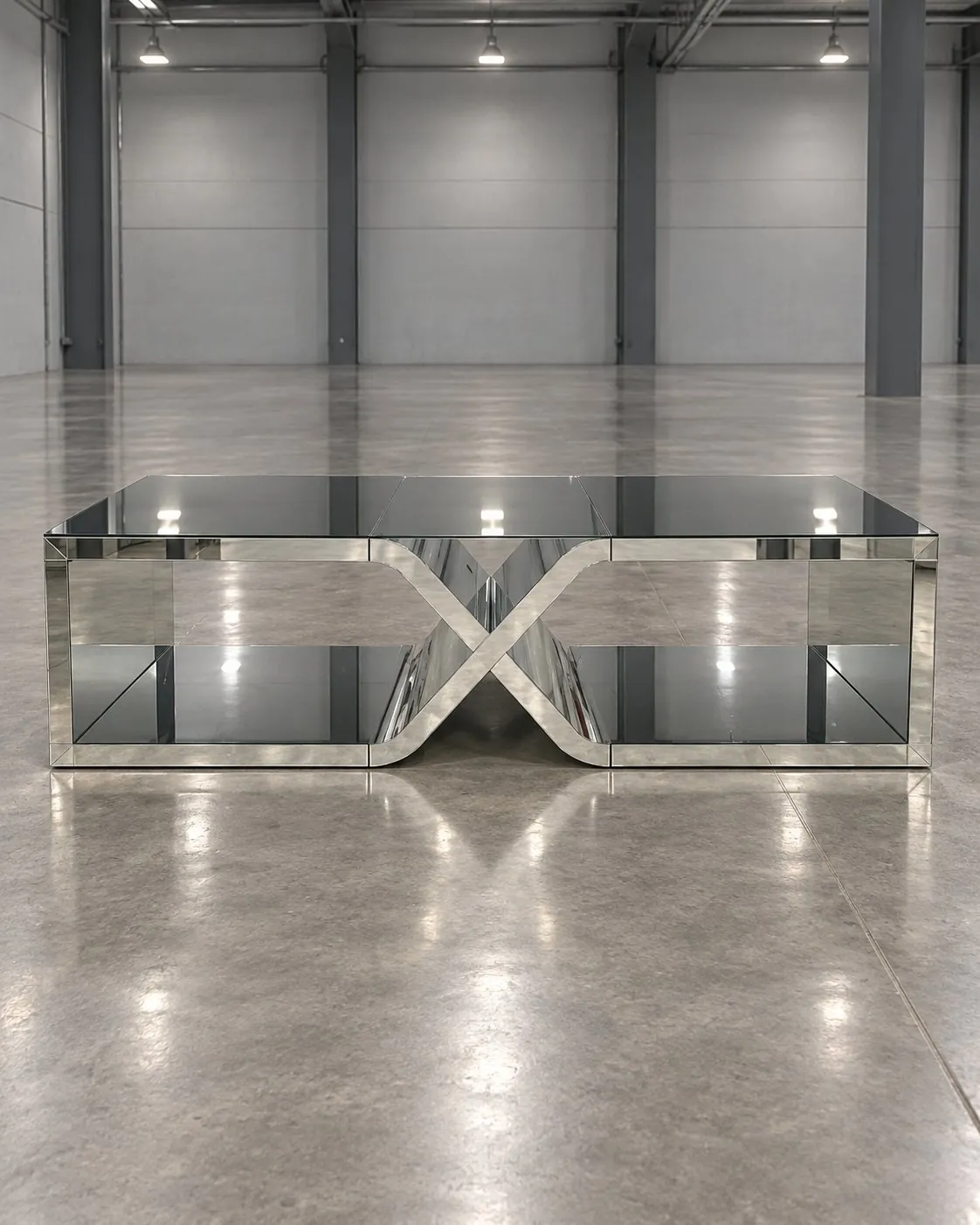 Mesa espelhada infinity